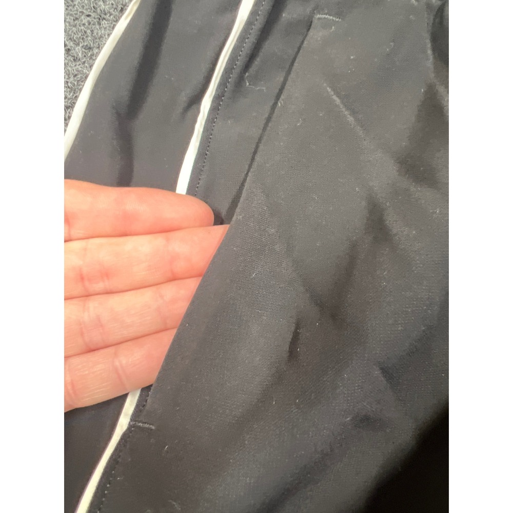 Lululemon Pants Women S Black White Side Stripe Track Jogger Athleisure Yoga - Picture 6 of 7